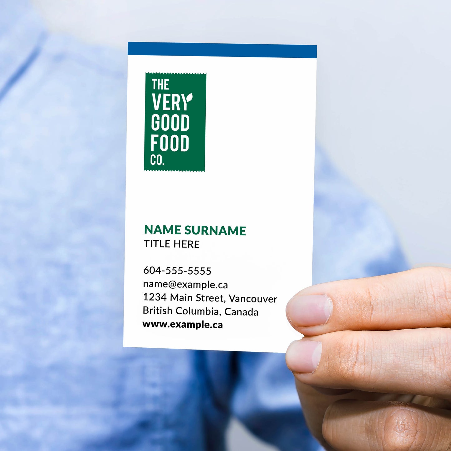 Business Card Design - Pick from five templated options