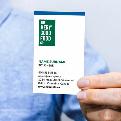 Business Card Design - Pick from five templated options